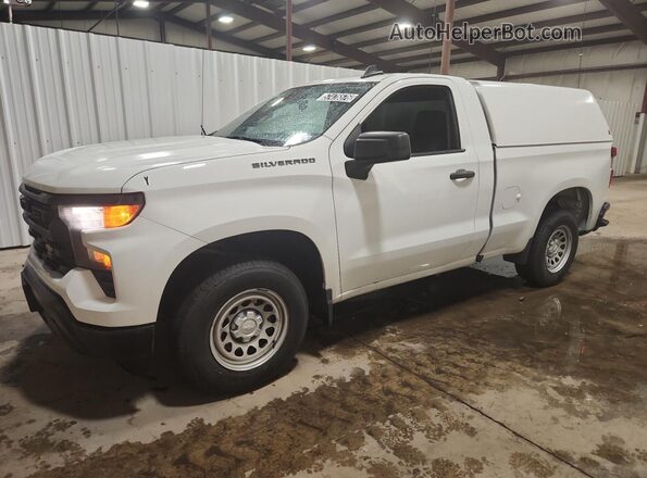 3GCNAAEKXPG360322 2023 CHEVROLET SILVERADO White 360 interior view