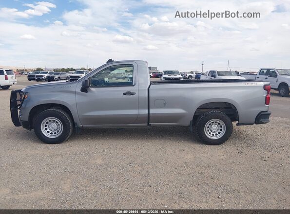 3GCNDAED0PG209885 2023 CHEVROLET SILVERADO Gray 360 interior view