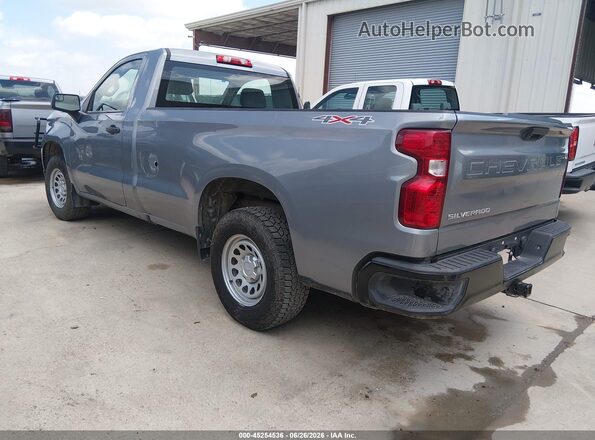 3GCNDAED2PG209886 2023 CHEVROLET SILVERADO Silver Հետևի ձախ