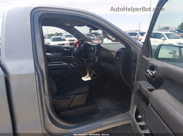 3GCNDAED7PG209883 2023 CHEVROLET SILVERADO Blue წინა სალონის ხედი