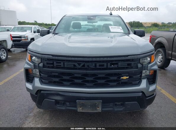 3GCNDAED9PG209349 2023 CHEVROLET SILVERADO Silver Вид спереду