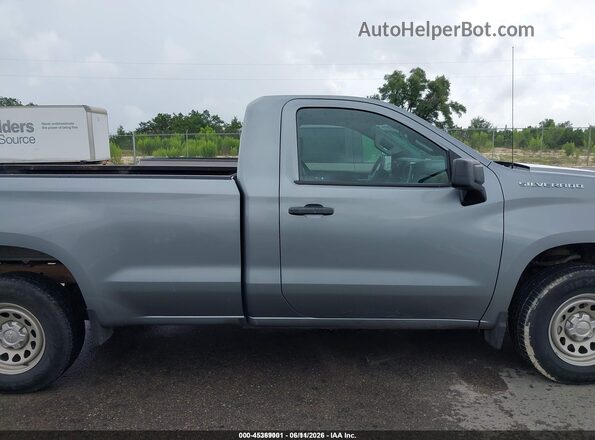 3GCNDAED9PG209349 2023 CHEVROLET SILVERADO Silver Вид задньої частини салону