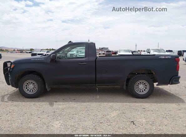3GCNDAEDXPG208923 2023 CHEVROLET SILVERADO Blue 