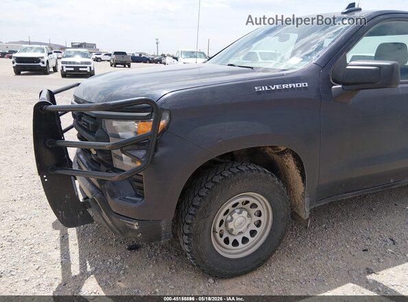 3GCNDAEDXPG208923 2023 CHEVROLET SILVERADO Blue 