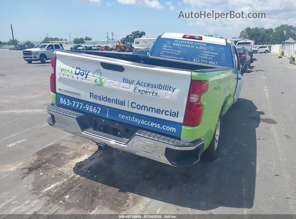 3GCNWAED2NG164715 2022 CHEVROLET SILVERADO Белый Задняя правая четверть