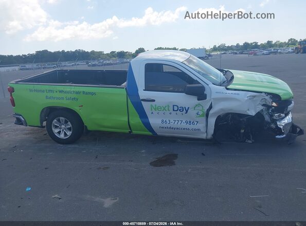 3GCNWAED2NG164715 2022 CHEVROLET SILVERADO Белый Панорамный вид салона 360°