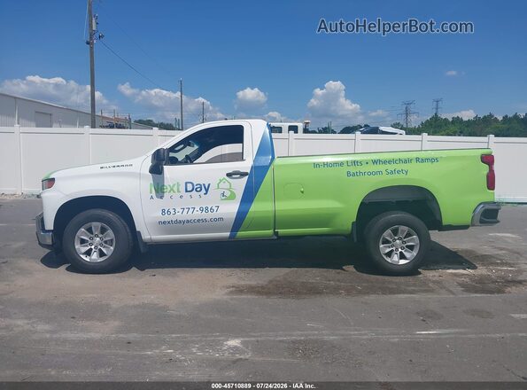 3GCNWAED2NG164715 2022 CHEVROLET SILVERADO Белый 