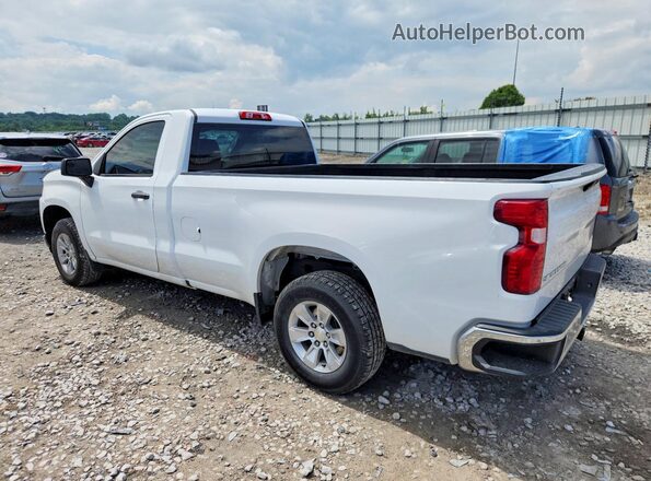 3GCNWAEF1MG330741 2021 CHEVROLET SILVERADO White Задня ліва чверть