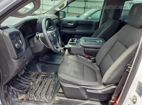 3GCNWAEF1MG330741 2021 CHEVROLET SILVERADO White Вид салону спереду