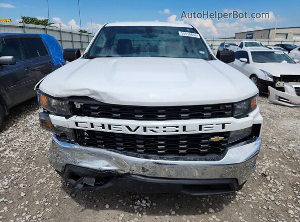 3GCNWAEF1MG330741 2021 CHEVROLET SILVERADO White Вид спереду