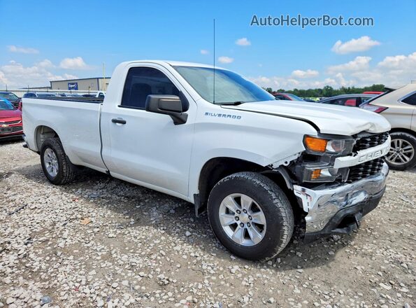 3GCNWAEF1MG330741 2021 CHEVROLET SILVERADO White Передня права чверть