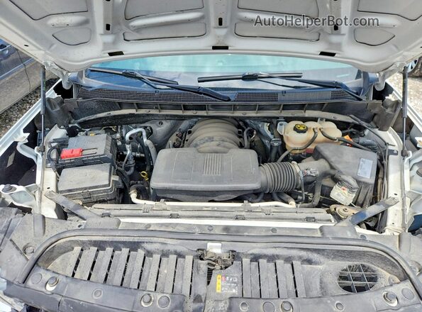 3GCNWAEF1MG330741 2021 CHEVROLET SILVERADO White Вид задньої частини салону