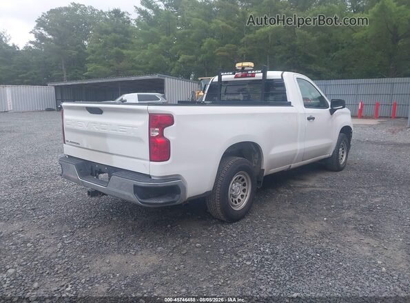 3GCNWAEF2LG209876 2020 CHEVROLET SILVERADO Белый Задняя правая четверть
