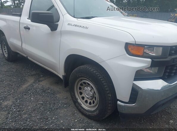 3GCNWAEF2LG209876 2020 CHEVROLET SILVERADO Белый Вид спереди