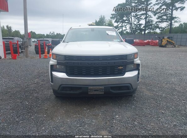 3GCNWAEF2LG209876 2020 CHEVROLET SILVERADO Белый Вид щитка приборов