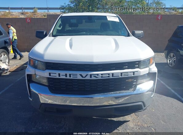 3GCNWAEF3KG207214 2019 CHEVROLET SILVERADO Белый Вид щитка приборов