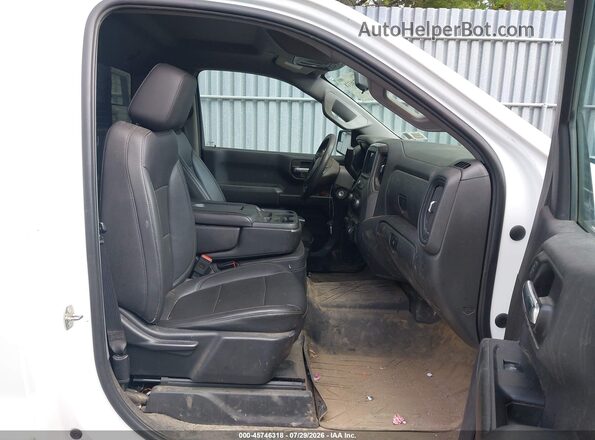 3GCNWAEF3LG213919 2020 CHEVROLET SILVERADO White Սալոնի դիմացի տեսք