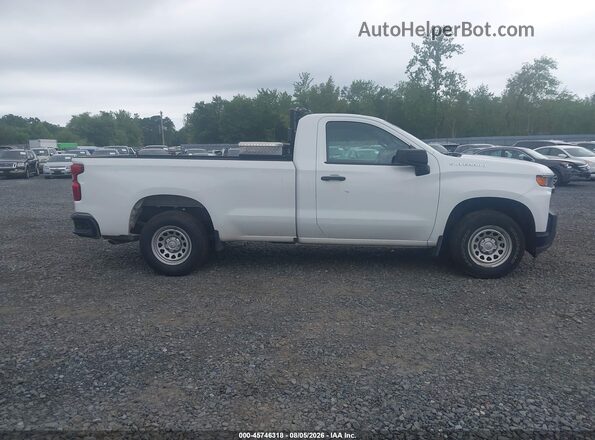 3GCNWAEF3LG213919 2020 CHEVROLET SILVERADO White Սալոնի հետևի տեսք