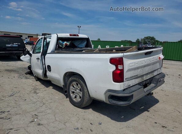 3GCNWAEF3MG267433 2021 CHEVROLET SILVERADO White Tył lewy