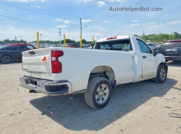3GCNWAEF3MG267433 2021 CHEVROLET SILVERADO White Tył prawy