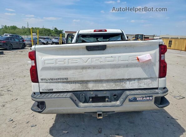 3GCNWAEF3MG267433 2021 CHEVROLET SILVERADO White Widok z tyłu