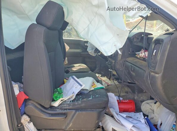 3GCNWAEF3MG267433 2021 CHEVROLET SILVERADO White Widok tylnych siedzeń
