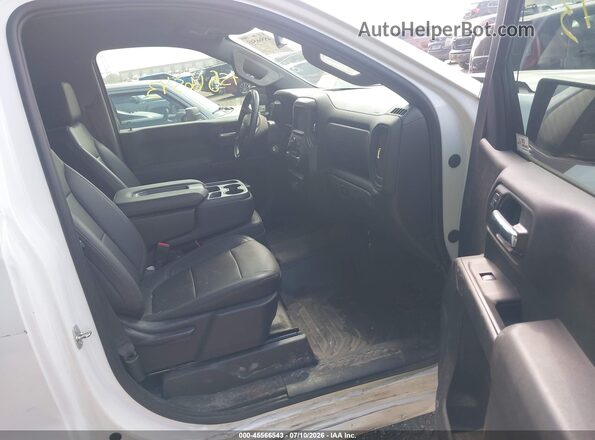 3GCNWAEF6MG396038 2021 CHEVROLET SILVERADO Белый Вид салона спереди