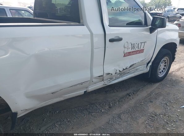 3GCNWAEF6MG396038 2021 CHEVROLET SILVERADO Белый Вид спереди