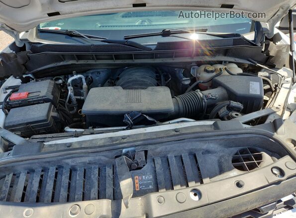 3GCNWAEF7LG249368 2020 CHEVROLET SILVERADO White Вид задньої частини салону