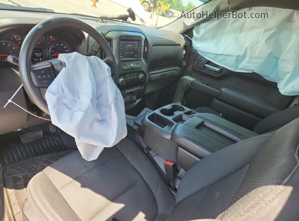 3GCNWAEF7LG249368 2020 CHEVROLET SILVERADO White Вид панелі приладів