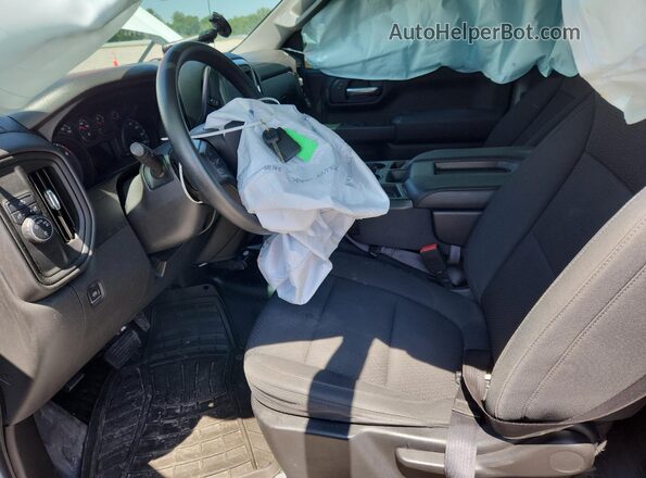 3GCNWAEF7LG249368 2020 CHEVROLET SILVERADO White Вид салону спереду