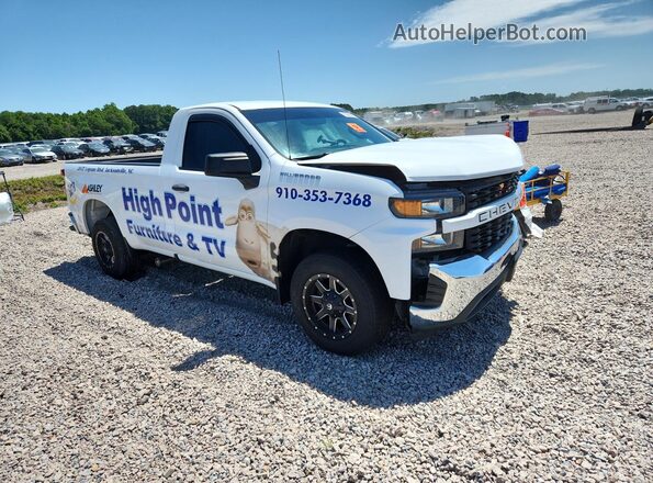 3GCNWAEF7LG249368 2020 CHEVROLET SILVERADO White Передня права чверть