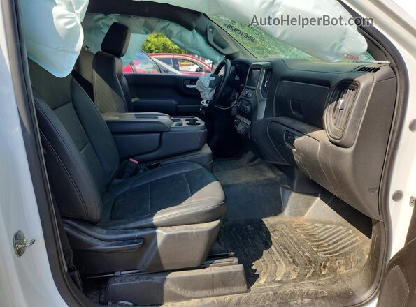 3GCNWAEF7LG307740 2020 CHEVROLET 1500 White Widok tylnych siedzeń