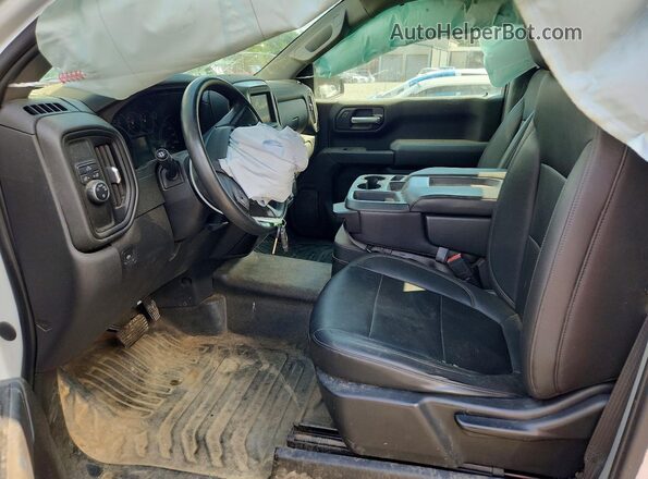 3GCNWAEF7LG307740 2020 CHEVROLET 1500 White Widok wnętrza z przodu