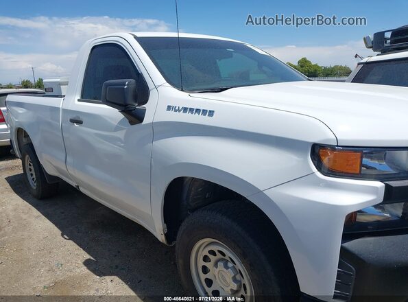 3GCNWAEF8LG125111 2020 CHEVROLET SILVERADO White 360 interior view