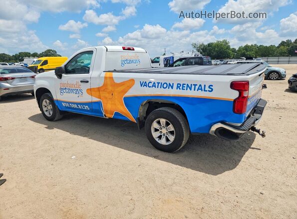 3GCNWAEF9MG473243 2021 CHEVROLET SILVERADO White Tył lewy
