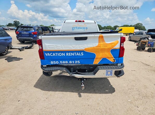 3GCNWAEF9MG473243 2021 CHEVROLET SILVERADO White Widok z tyłu