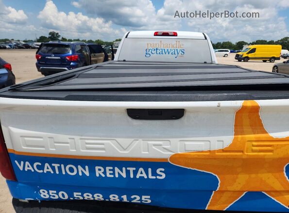 3GCNWAEF9MG473243 2021 CHEVROLET SILVERADO White Widok tylnych siedzeń