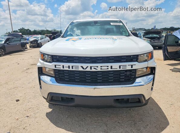 3GCNWAEF9MG473243 2021 CHEVROLET SILVERADO White Widok z przodu
