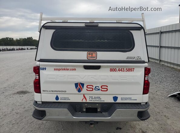 3GCNWAEH0MG268332 2021 CHEVROLET SILVERADO White Вид ззаду