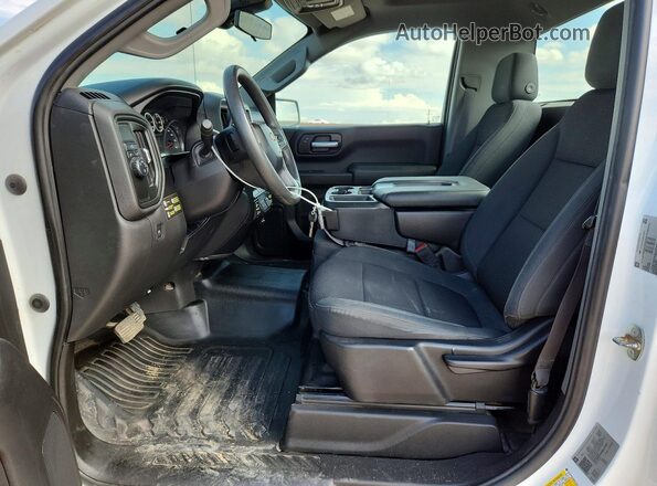 3GCNWAEH0MG273577 2021 CHEVROLET SILVERADO White Вид салону спереду