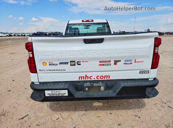 3GCNWAEH0MG273577 2021 CHEVROLET SILVERADO White Вид ззаду