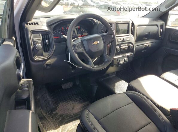 3GCNWAEH3KG286269 2019 CHEVROLET SILVERADO White Dashboard view