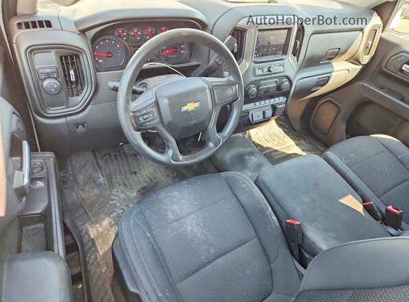 3GCNWAEH6LG134925 2020 CHEVROLET SILVERADO Белый Вид панели приборов