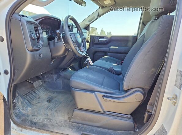 3GCNWAEH6LG134925 2020 CHEVROLET SILVERADO Белый Вид салона спереди