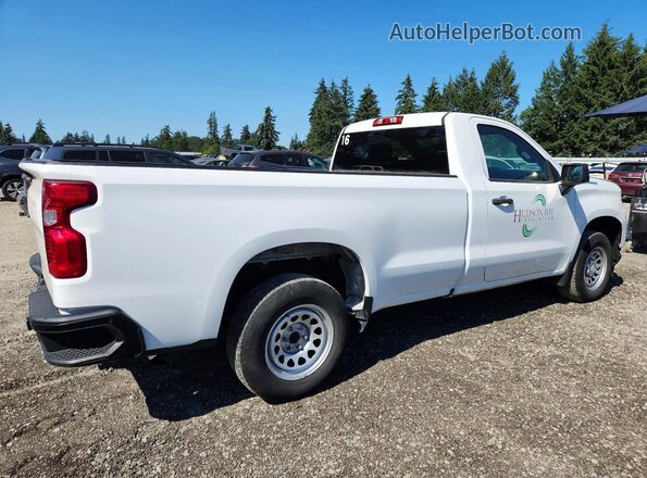 3GCNWAEH6LG134925 2020 CHEVROLET SILVERADO Белый Задняя правая четверть