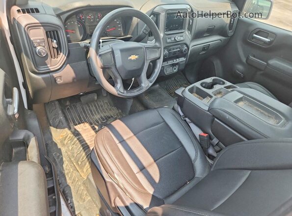 3GCNWAEH8KG158657 2019 CHEVROLET SILVERADO White Dashboard view