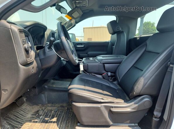 3GCNWAEH8KG158657 2019 CHEVROLET SILVERADO White Front interior view
