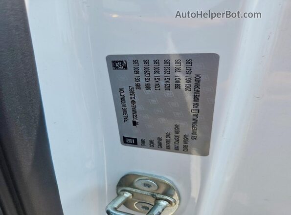 3GCNWAEH8KG158657 2019 CHEVROLET SILVERADO White Engine compartment view