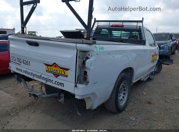 3GCNWAEH9LG306140 2020 CHEVROLET SILVERADO Белый Задняя правая четверть